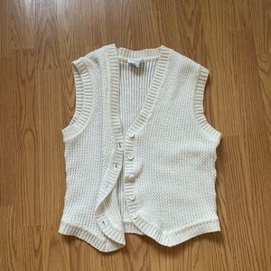 Vintage knit vest